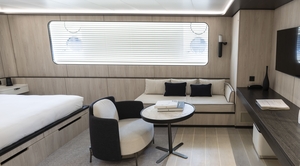 Upper decks balcony stateroom